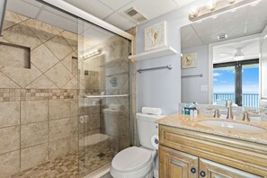 Condo, Multiple Beds, Balcony, Ocean View (Watercrest 1204) | Bathroom - Lets Do Sunset: Gulf-front 3BR Condo, Sleeps 8 (Panama City Beach)