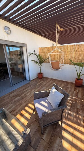 Terrace/patio - MONTAIN VIEW, POOL, COSY TERRACE & CINEMA (Cabo Negro)