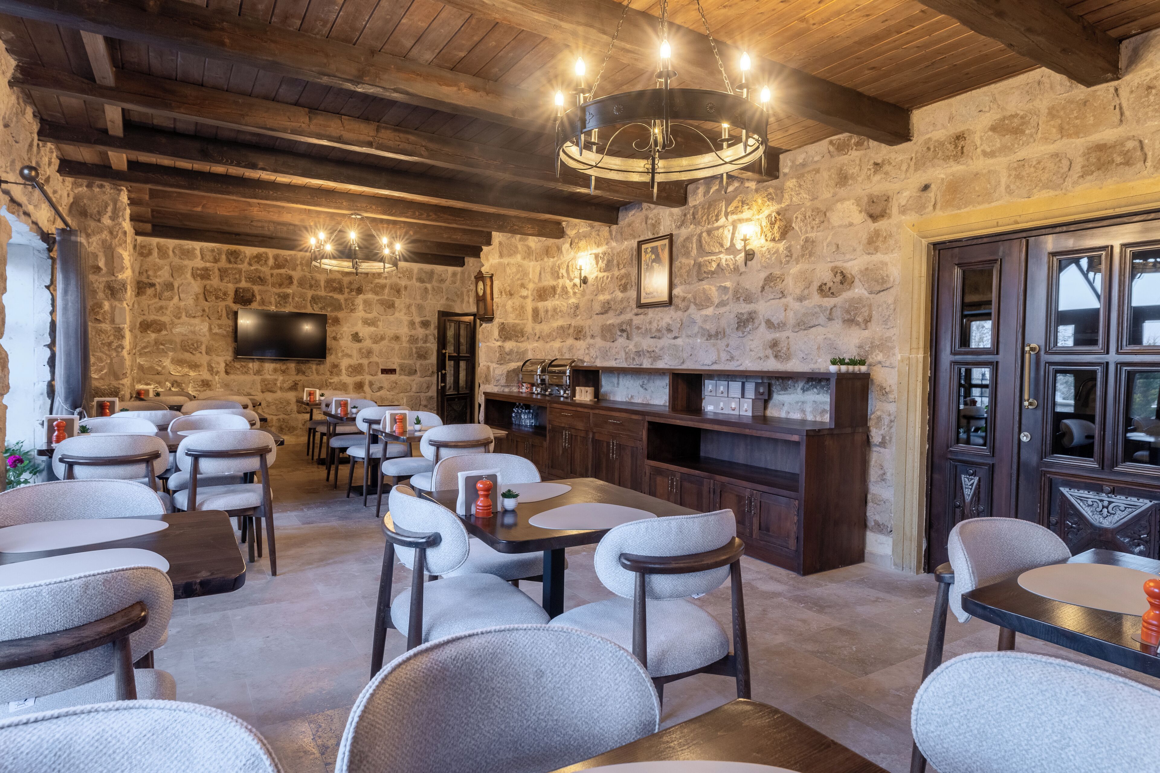 Habitación Deluxe doble, vistas al valle | Restauración