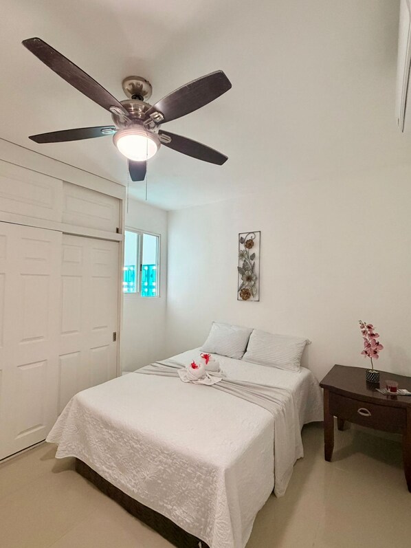 Room - Apartment/Hotel Area + Wi-Fi + Air Conditioning + Fully Equipped Kitchen_Konhulich (Cancún)