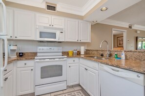 Microwave, oven, stovetop, dishwasher - 2-bedroom/2 Bath condo in peaceful Saddlebrook with great views (Zephyrhills)