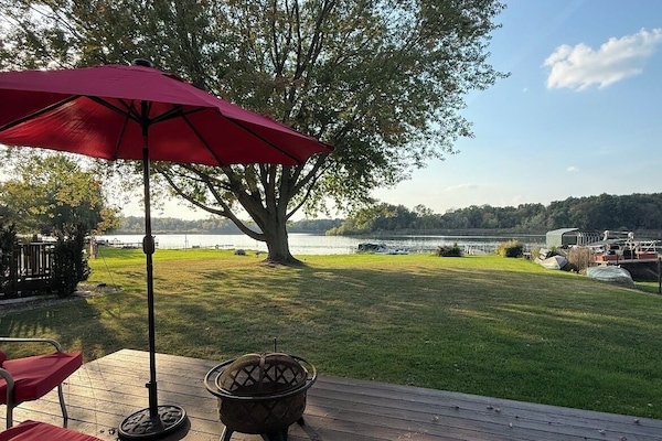 Backyard view from Patio