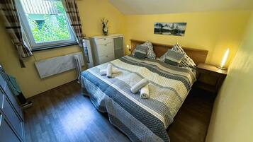 1 Schlafzimmer, kostenloses WLAN, Bettwäsche