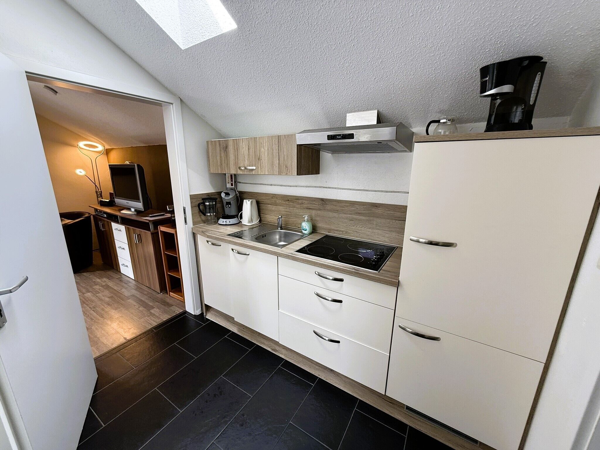 Kühlschrank, Herdplatte, Geschirrspüler