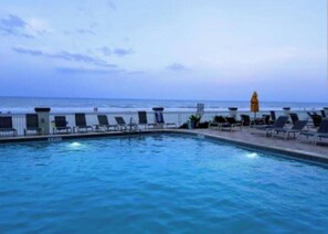 Una piscina techada