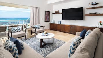 Villa, Ocean View | Living area