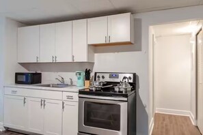 Private kitchen - Cozy Midtown 1BD w/ Free Parking & Wi-Fi (Detroit)