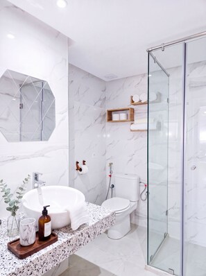 Hair dryer, towels, soap, toilet paper - Islane 10th Floor View, Swimming Pool, Fiber Wi-Fi, Parking (Agadir)