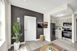 Fridge, microwave, oven, stovetop - Chic 1BR Condo in Prime South Beach Ocean 1 Min Away 306 (Miami Beach)