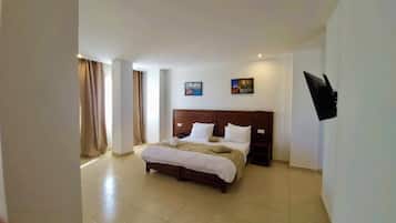 Doppel- oder Zweibettzimmer, Stadtblick