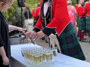 Udendørs spisemuligheder