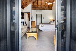1 bedroom, iron/ironing board, free WiFi, bed sheets - Oceanfront Sapphire – Water Views, Sleeps 6, Beach (St. Thomas)
