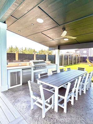 Opções para refeição ao ar livre