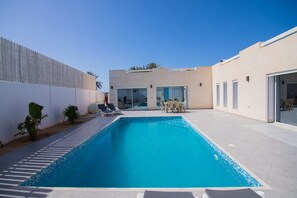 Pool - Villa céleste à Djerba - Private swimming pool 2' from the sea (Djerba)