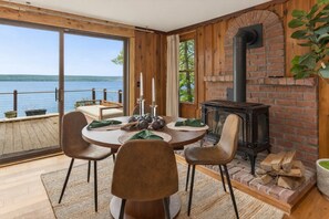 Dining - Seneca Lakefront | Hot Tub, Sauna & Epic Game Room / Bar (Penn Yan)