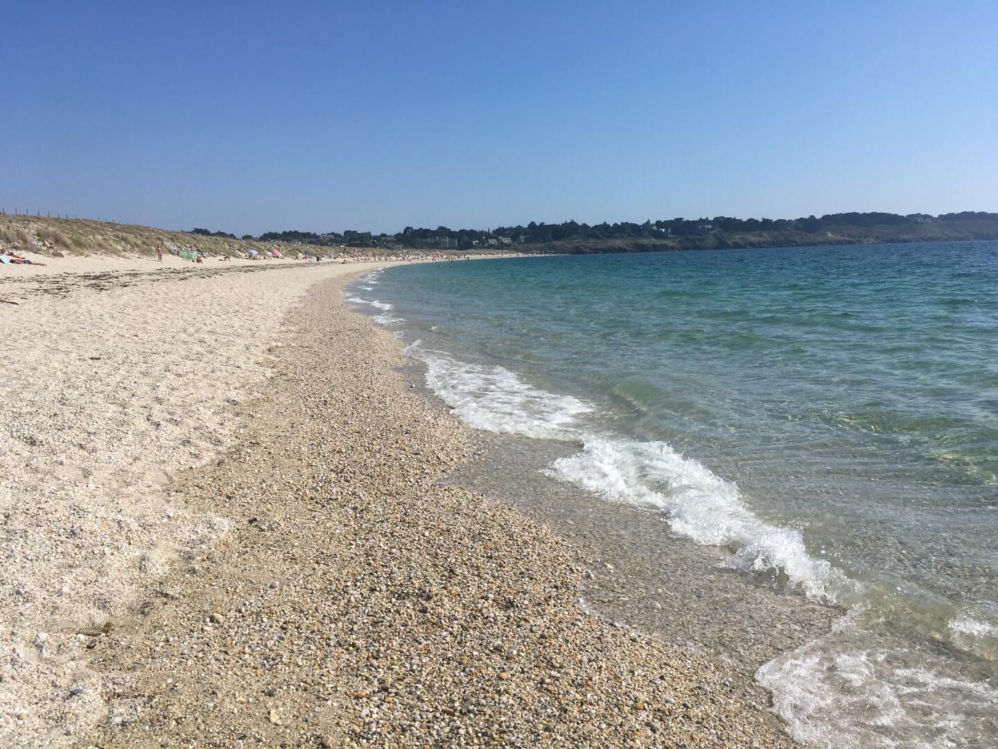 Tæt på stranden