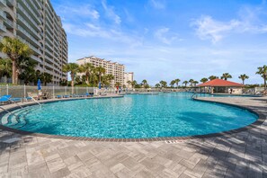 Pool - Golf Course View | Spacious Coastal Living (North Myrtle Beach)