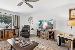 Smart TV, books, printers - Tranquil Sun City West Stay | Bright 2BR Home w/ Communal Pool (Sun City West)
