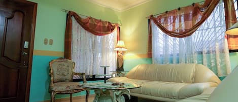 Ferienhaus, 3Â Schlafzimmer, Raucher, Terrasse | Wohnzimmer