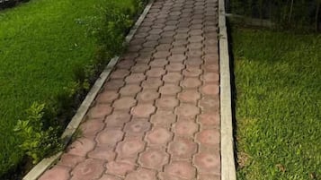 Quarto casal ou duplo conforto | Detalhe da fachada