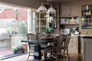Dining - English Country Family Home North of Montana, 12 blocks to beach in Santa Monica (Santa Monica)