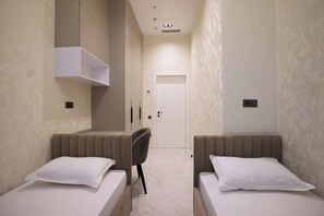 3 bedrooms, iron/ironing board, WiFi, bed sheets - Nest One sky premium apartment in Tashkent city (Tashkent)