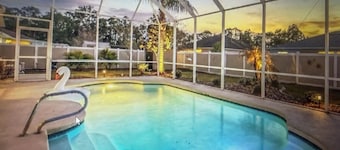 3-bedroom heated Pool house in beautiful Palm Coast/Flagler Beach