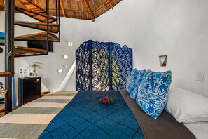 Studio, 1 Tempat Tidur Double, akses ke kolam renang, pemandangan samudra (Villa Buganvilia) | 1 kamar tidur