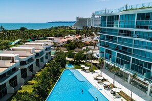 Pool - Golf-and-sea Condo With Panoramic Ocean/mountain Views, Pool (Nuevo Nayarit)
