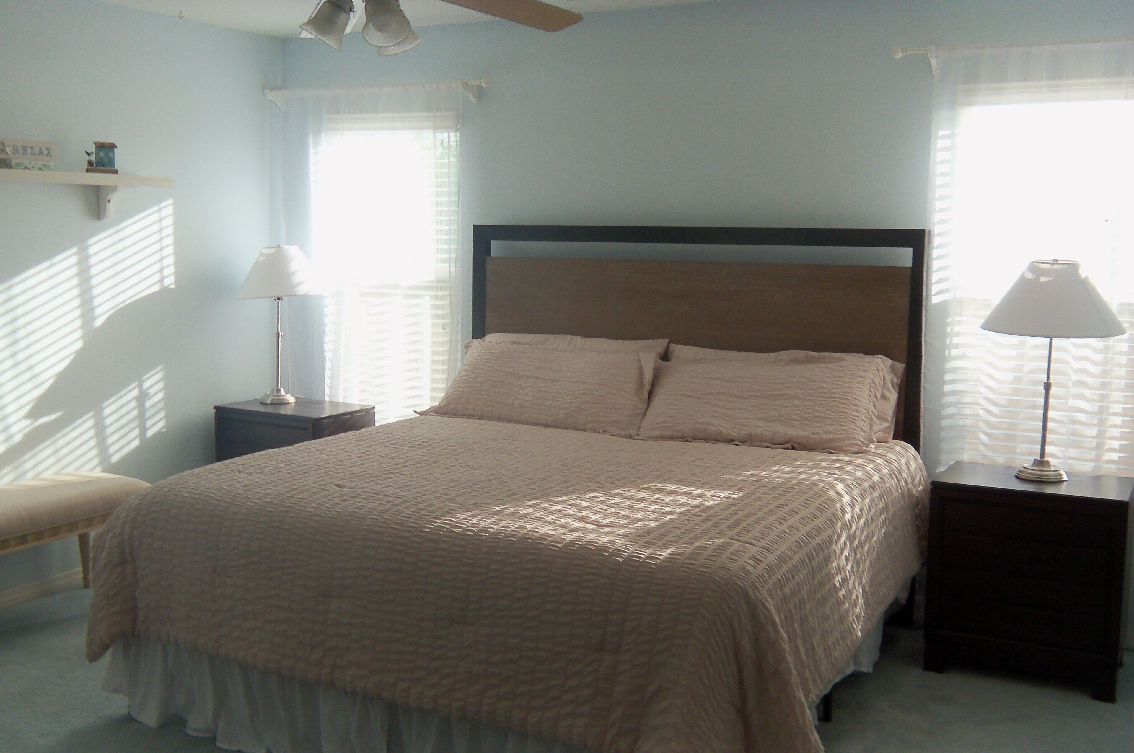 Desk, iron/ironing board, free WiFi, bed sheets