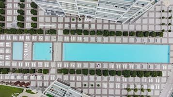 Family Suite, Balcony, City View | Pool