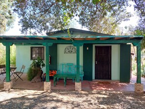 Terrace/patio - Green Country House in San Antonio de las Minas BC (Villa de Juárez)