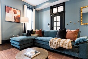 Casa de lujo, 5 habitaciones, para no fumadores, se aceptan mascotas | Área de sala de estar