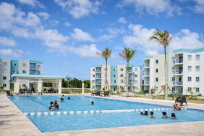 Pool - Beach-Style Apartment- Serena Village Punta Cana (Punta Cana)