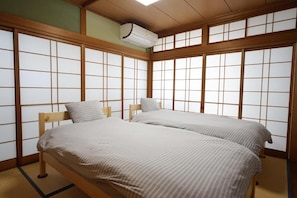 Chambre avec lits jumeaux, 2 lits une place, non-fumeur