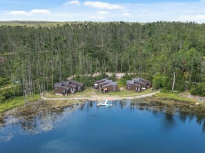 Exterior - Peaceful 3-bedroom townhome on Martin Lake,Gaylord, near Boyne Mountain (Gaylord)