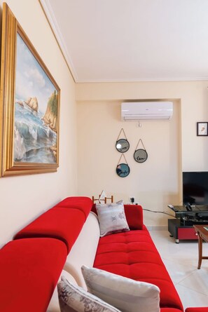 Living area - Albania Dream Saranda Apartments (Saranda)
