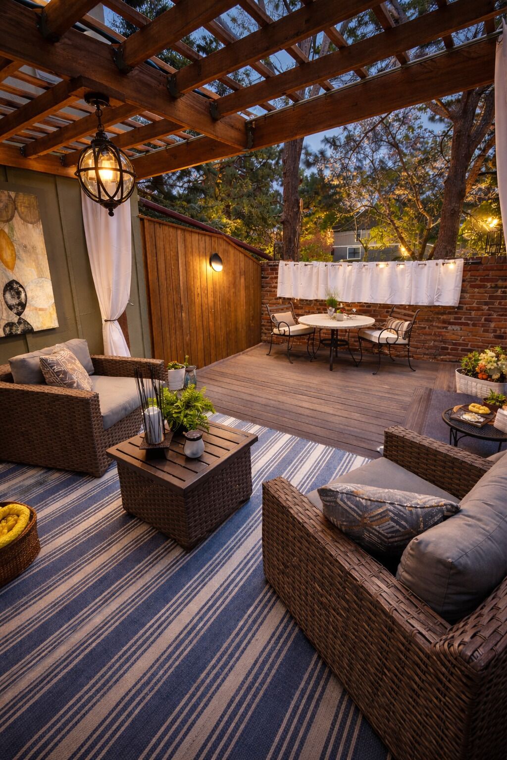 Outdoor dining