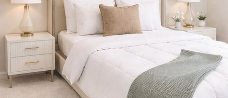 3 bedrooms, iron/ironing board, WiFi, bed sheets