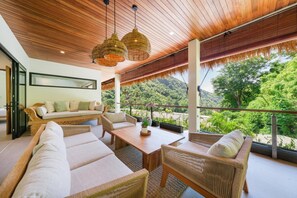 Property grounds - Elevated Ocean View Villa w/Private Pool in Amed (Purwakerti)