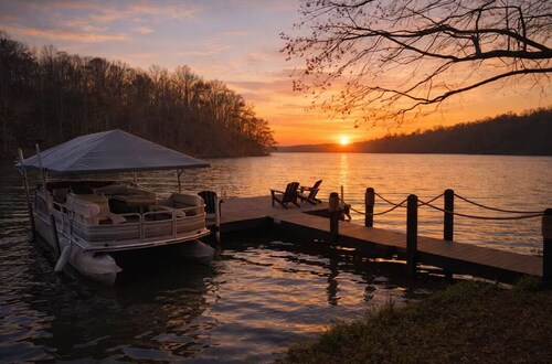 Boutique Lakefront Retreat with Private Water Access