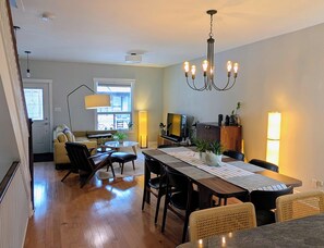 Dining - Spacious home with a backyard in the heart of Leslieville near downtown Toronto (Toronto)