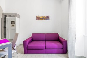 Living area - CasaLino Charming Apartment (Roma)