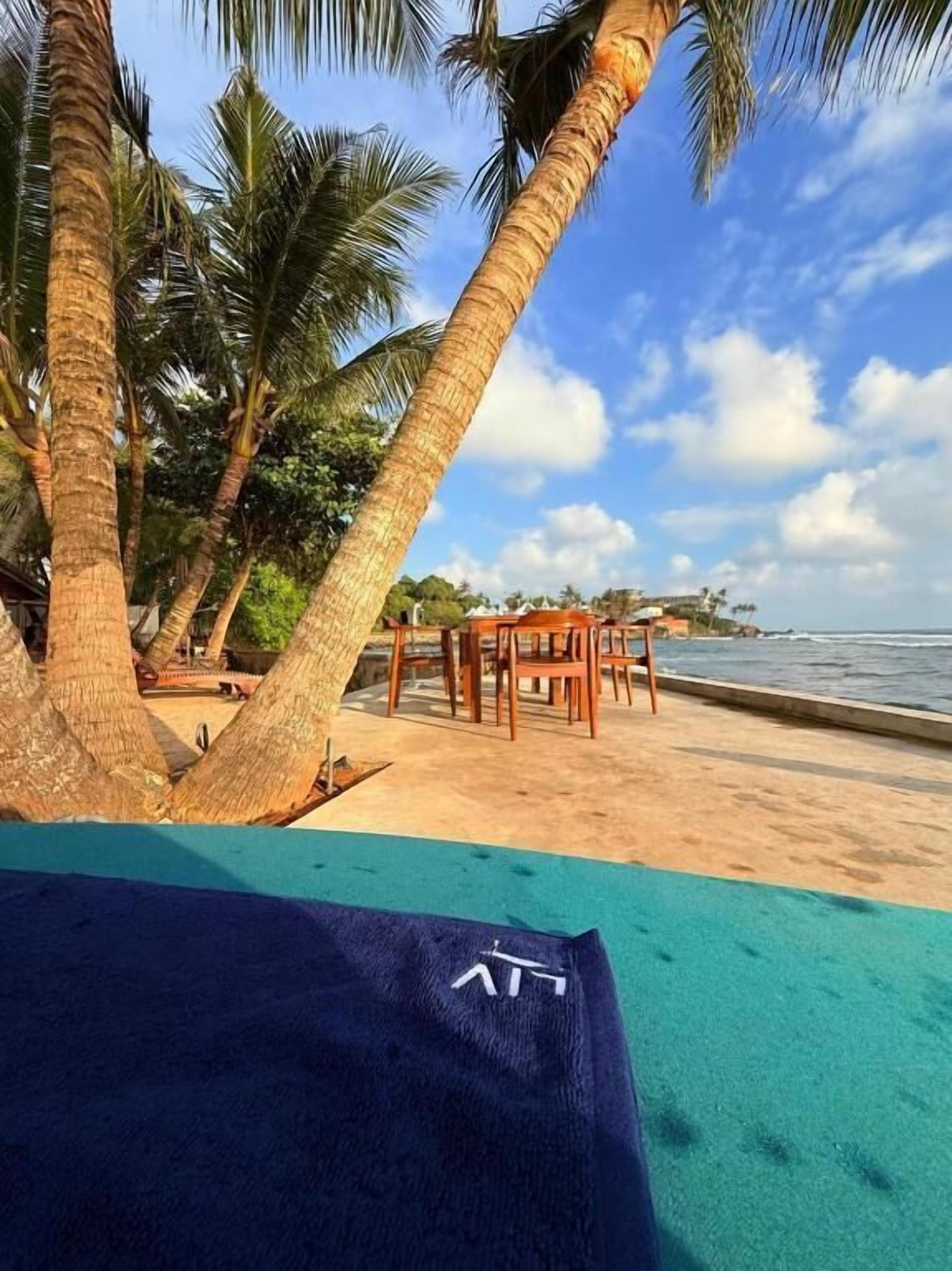 Luxury Apartment, Balcony, Sea View | Outdoor dining