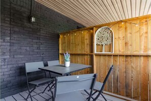 Quarto casal conforto | Opções para refeição ao ar livre