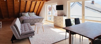1-bedroom apartment in nice Teningen with AC next to A5 and Europa-Park Rust