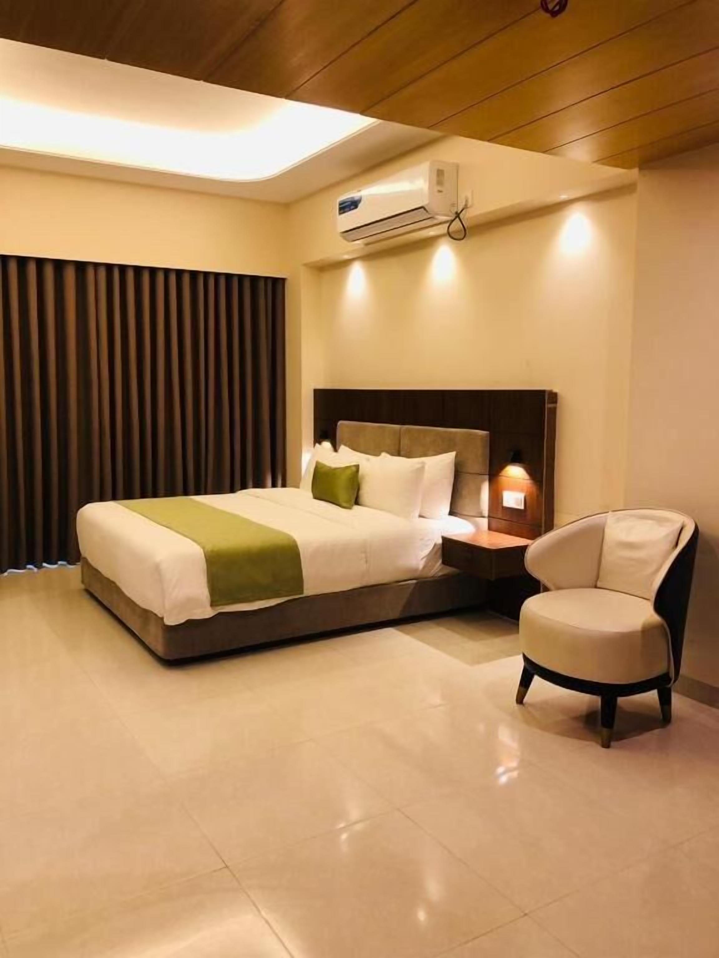 Dobbeltrom – superior, byutsikt