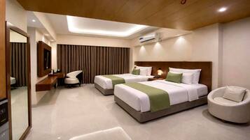 Tomannsrom – deluxe, byutsikt