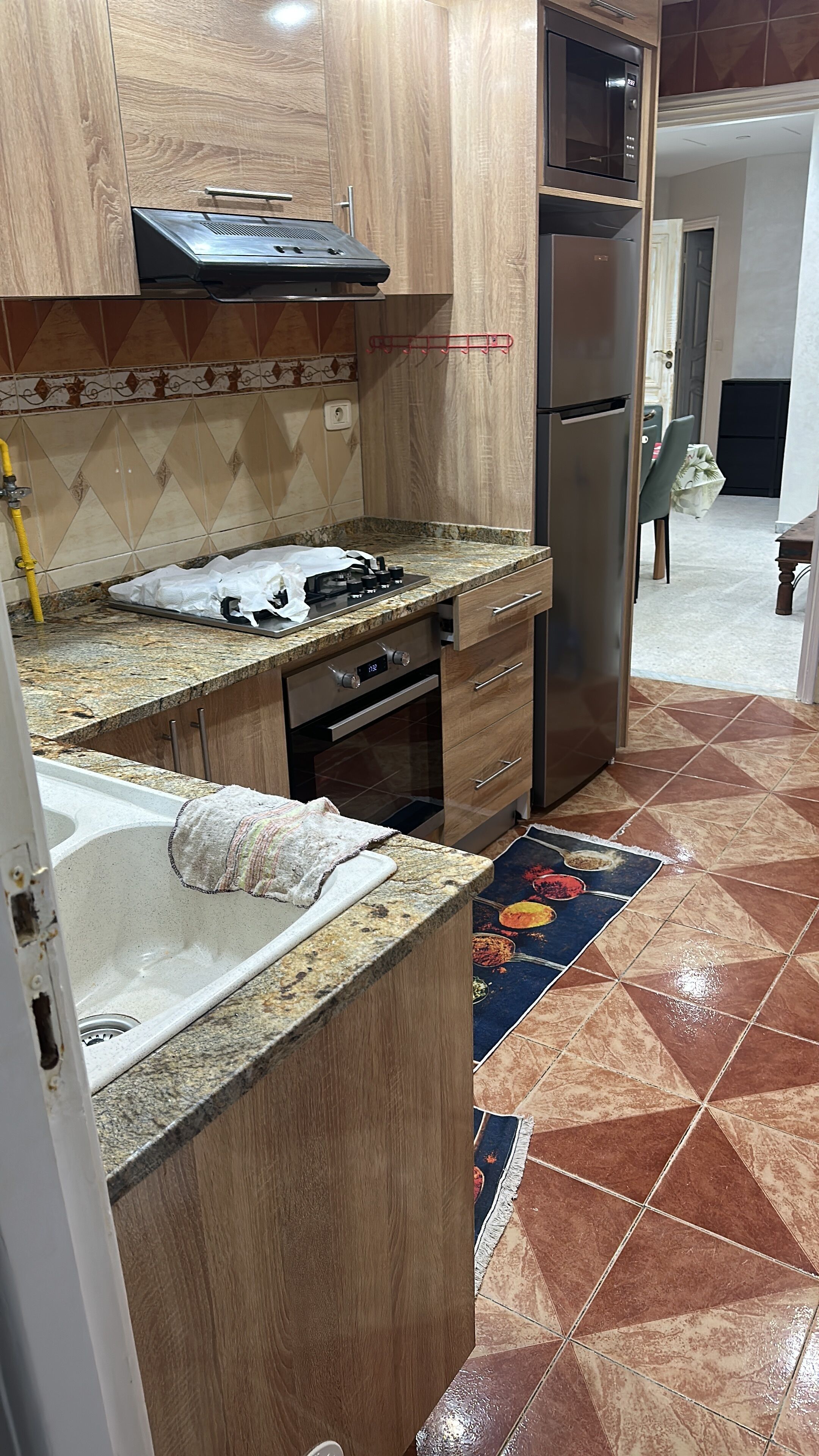 Microwave, oven, stovetop