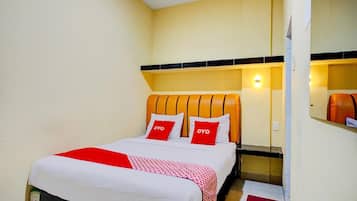 Free WiFi, bed sheets